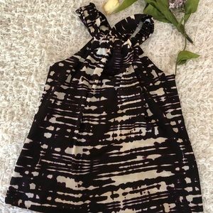 Ann Taylor Purple & Ivory blouse💜